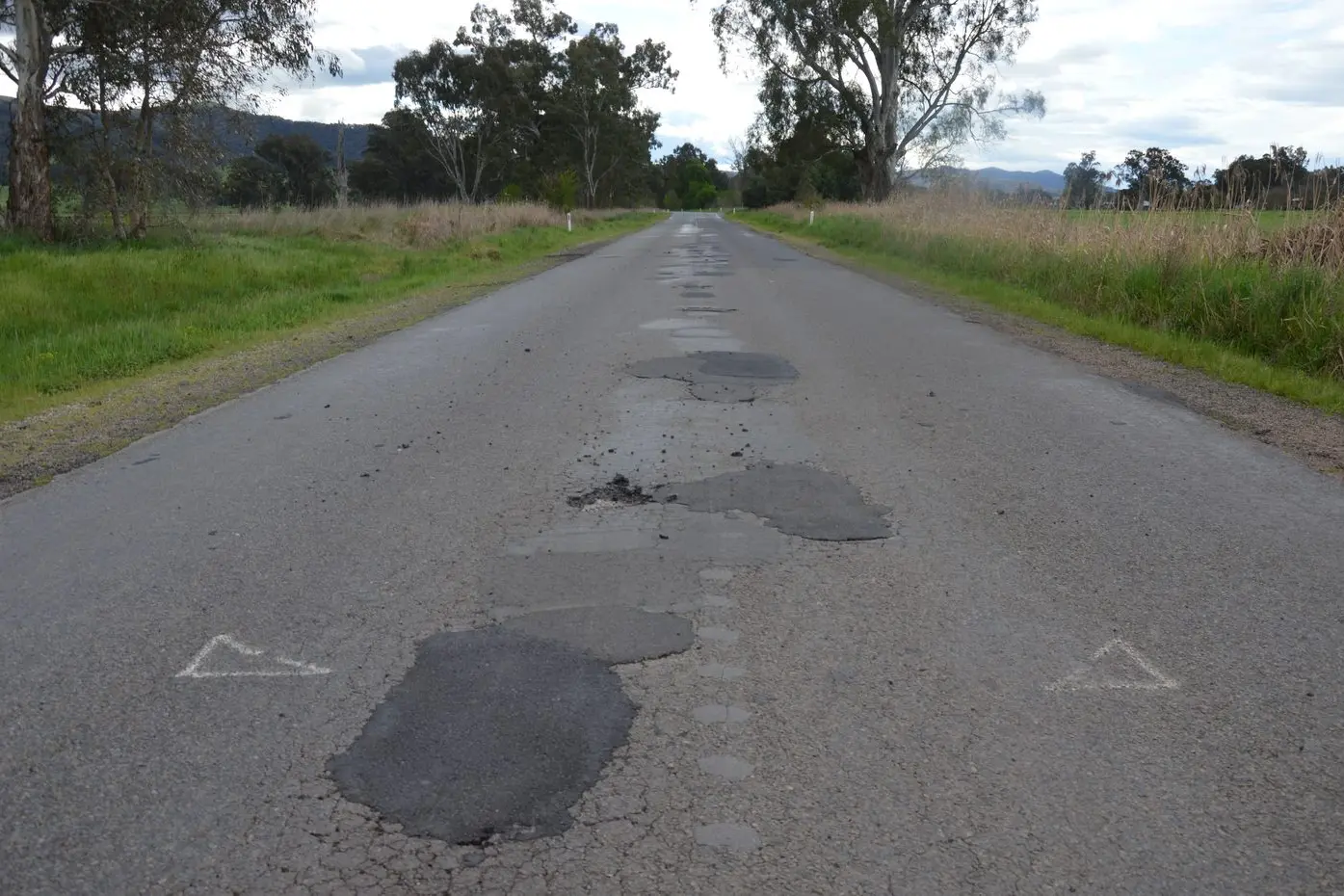 DILAPIDATED: The major tourist route being the Wangaratta-Whitfield Road has caused users a lot of pain over the years and they\\'re \"sick of it\". Many are hoping for a significant funding allocation for the road in the imminent state budget on 20 May.