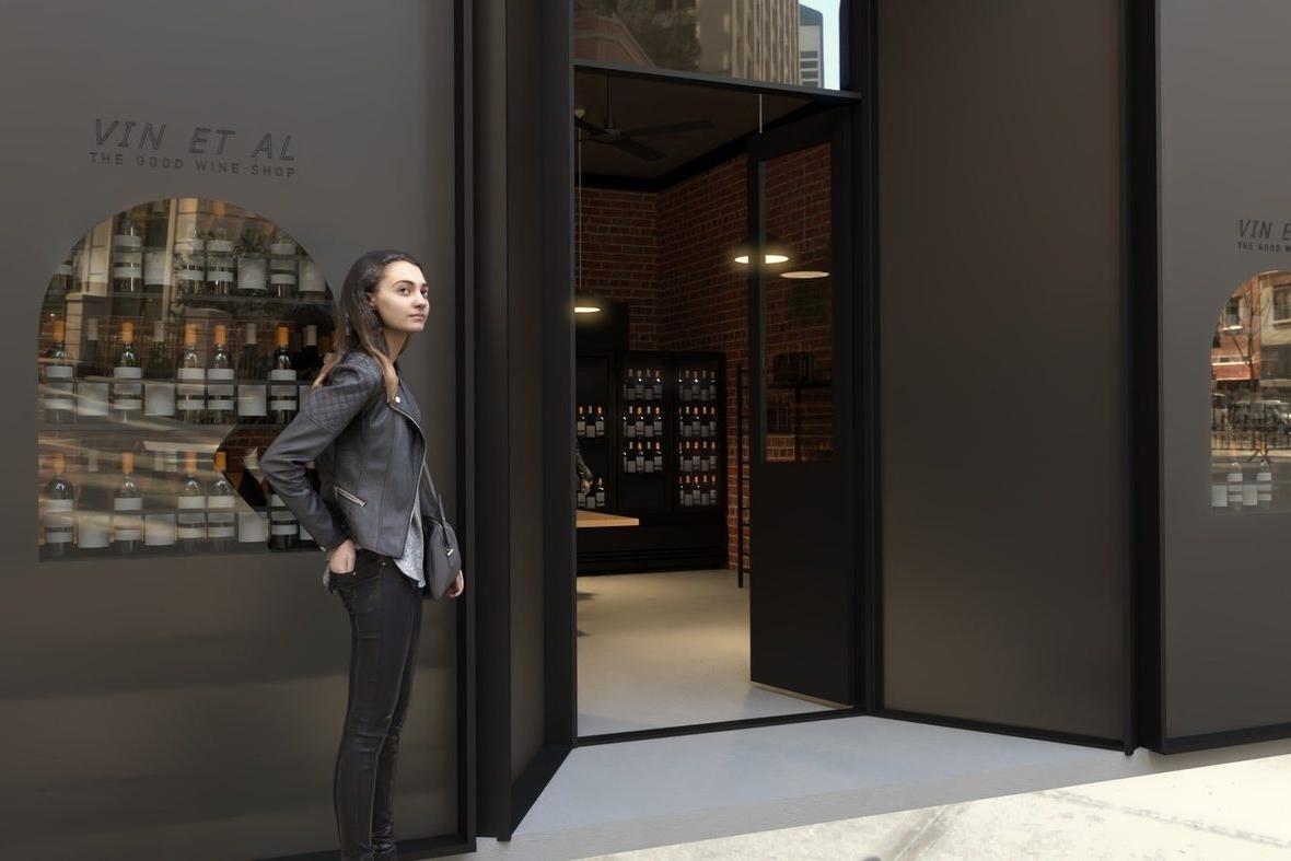 New cellar doors, wine bar in rural city