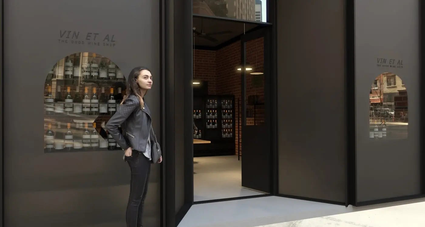 New cellar doors, wine bar in rural city