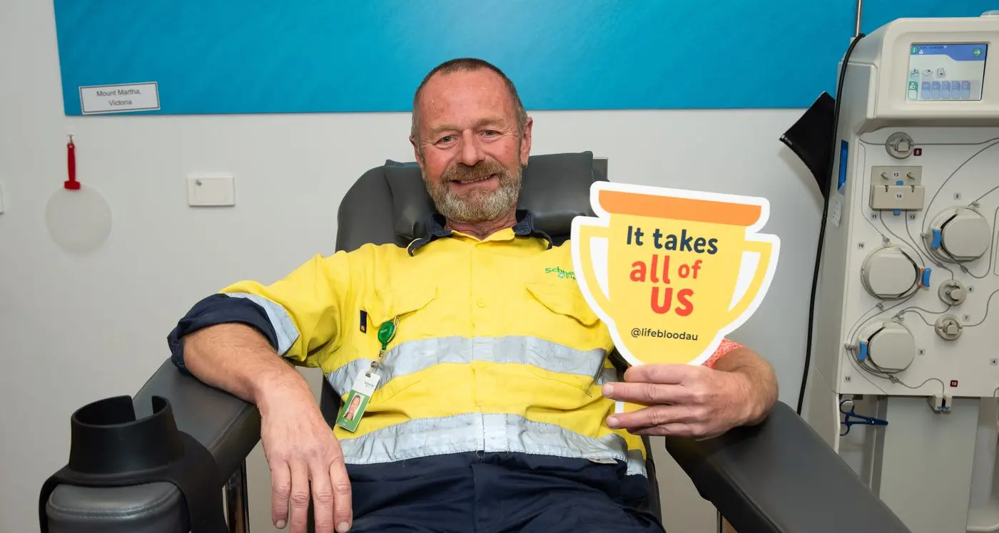 Local hero reaches his 368th blood donation milestone