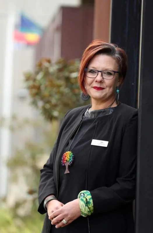  JOIN THE CONVERSATION: Bek Nash-Webster, coordinator of Wangaratta\\u2019s Grit and Resilience Program, is urging locals to complete a survey which will help shape the four-year program.  PHOTO: Kieren Tilly