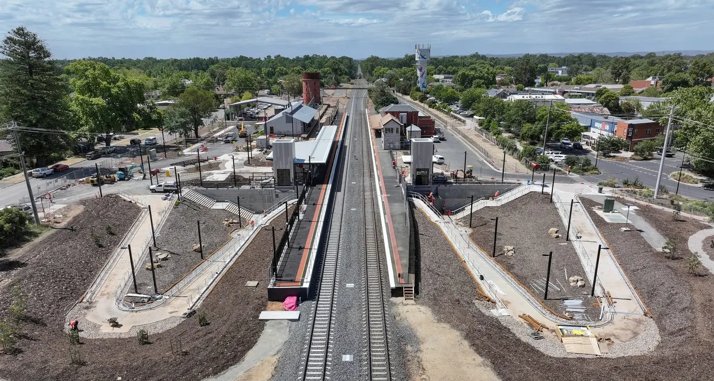 Docker St footbridge coming down this weekend