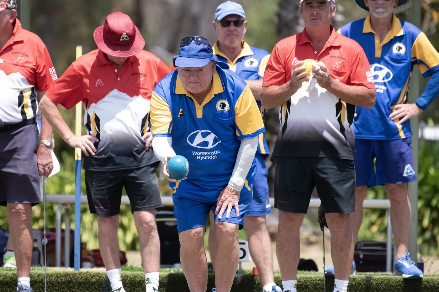 STRUGGLES: Graeme Smith and Wangaratta A1 went down to Kiewa Valley on Saturday. PHOTO: Melissa Beattie