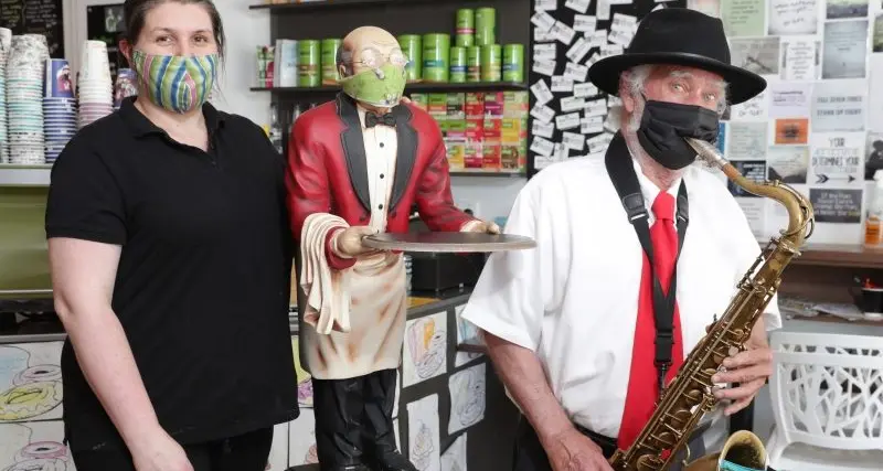 Paint the town red for jazz and blues