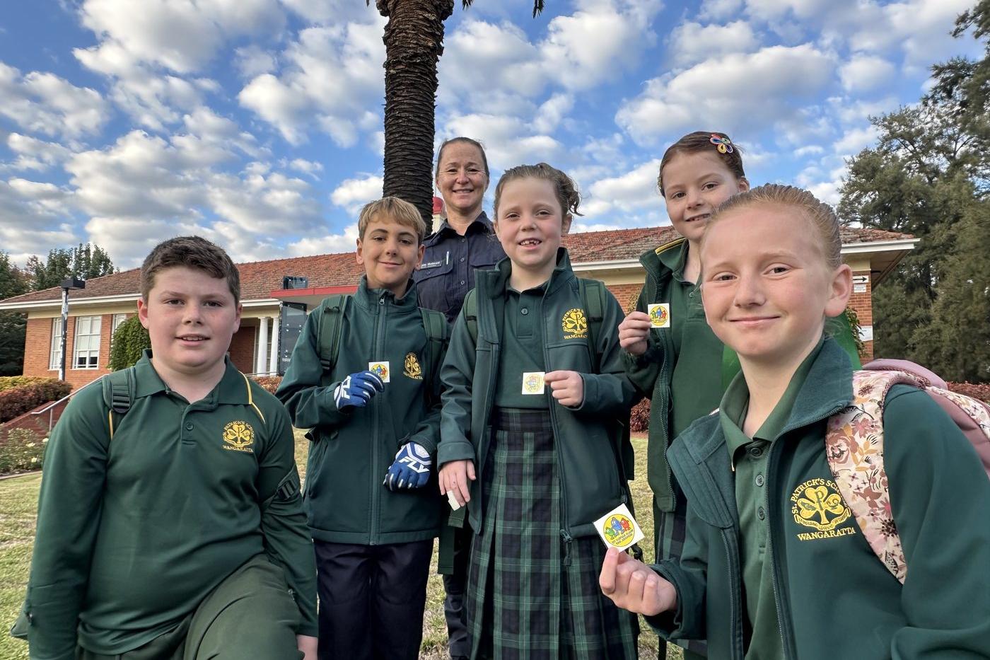 Seraba Walk this way officer: schools, police take steps for safety