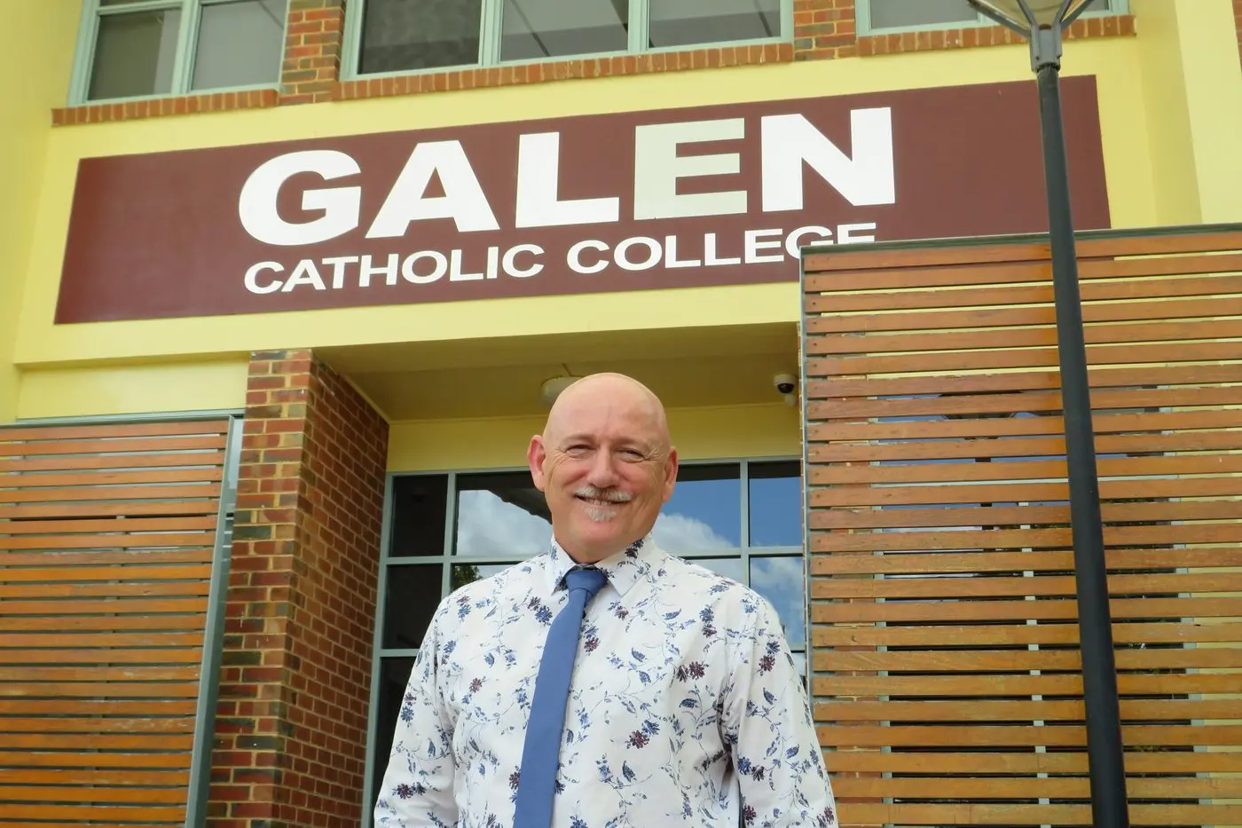 FAMILIAR TERRITORY: Darta Hovey has returned to Galen Catholic College as its principal, taking the reins from the retiring Bernard Neal.  PHOTO: Simone Kerwin