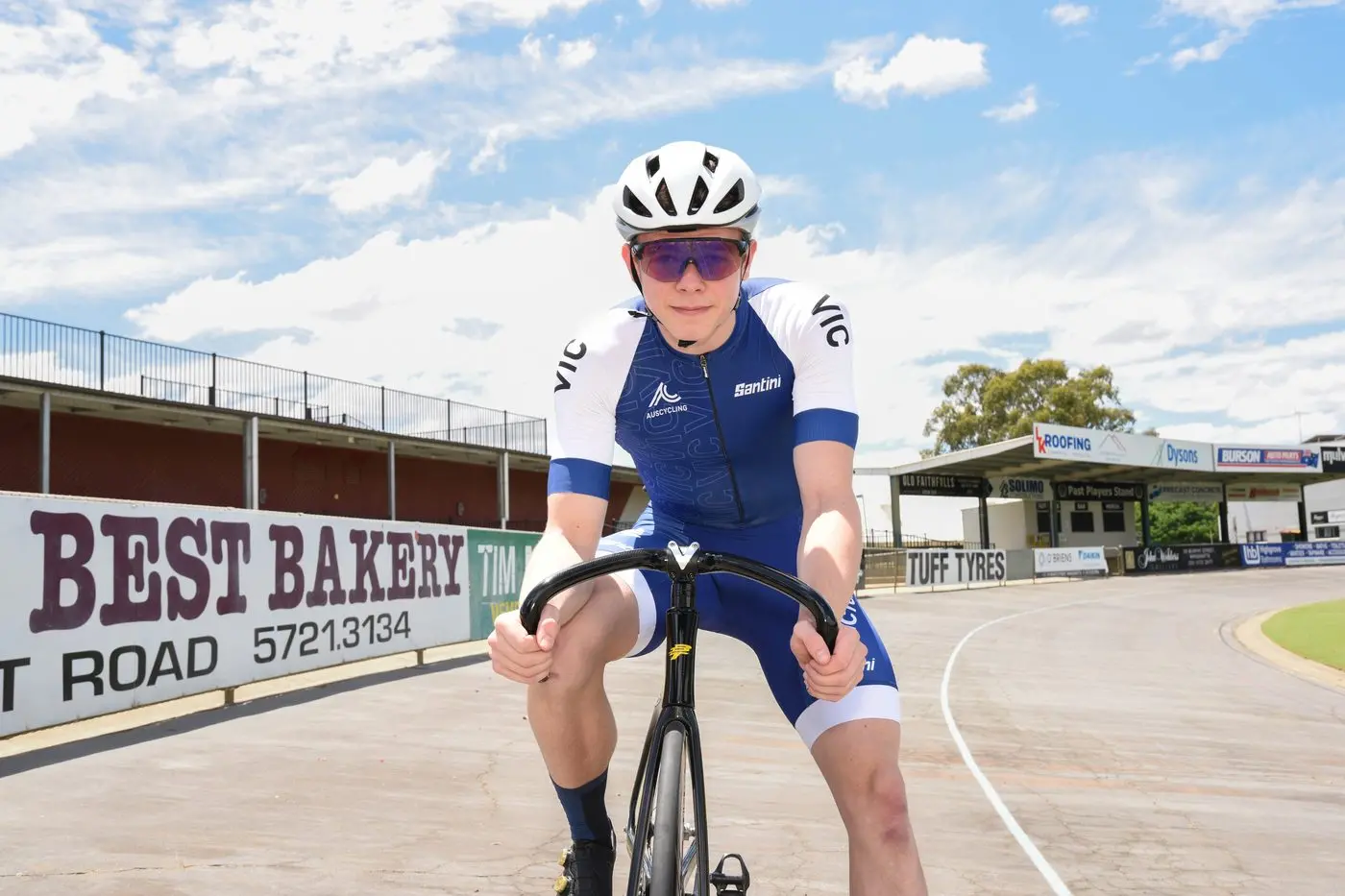 PEDAL TO THE FLOOR: Reuben Smith is bracing for one of the busiest months of his up and coming track cycling career, with the Oceania Championships in New Zealand next week before taking it up to some of the country\\'s best at the National Championships in March. PHOTO: Kurt Hickling