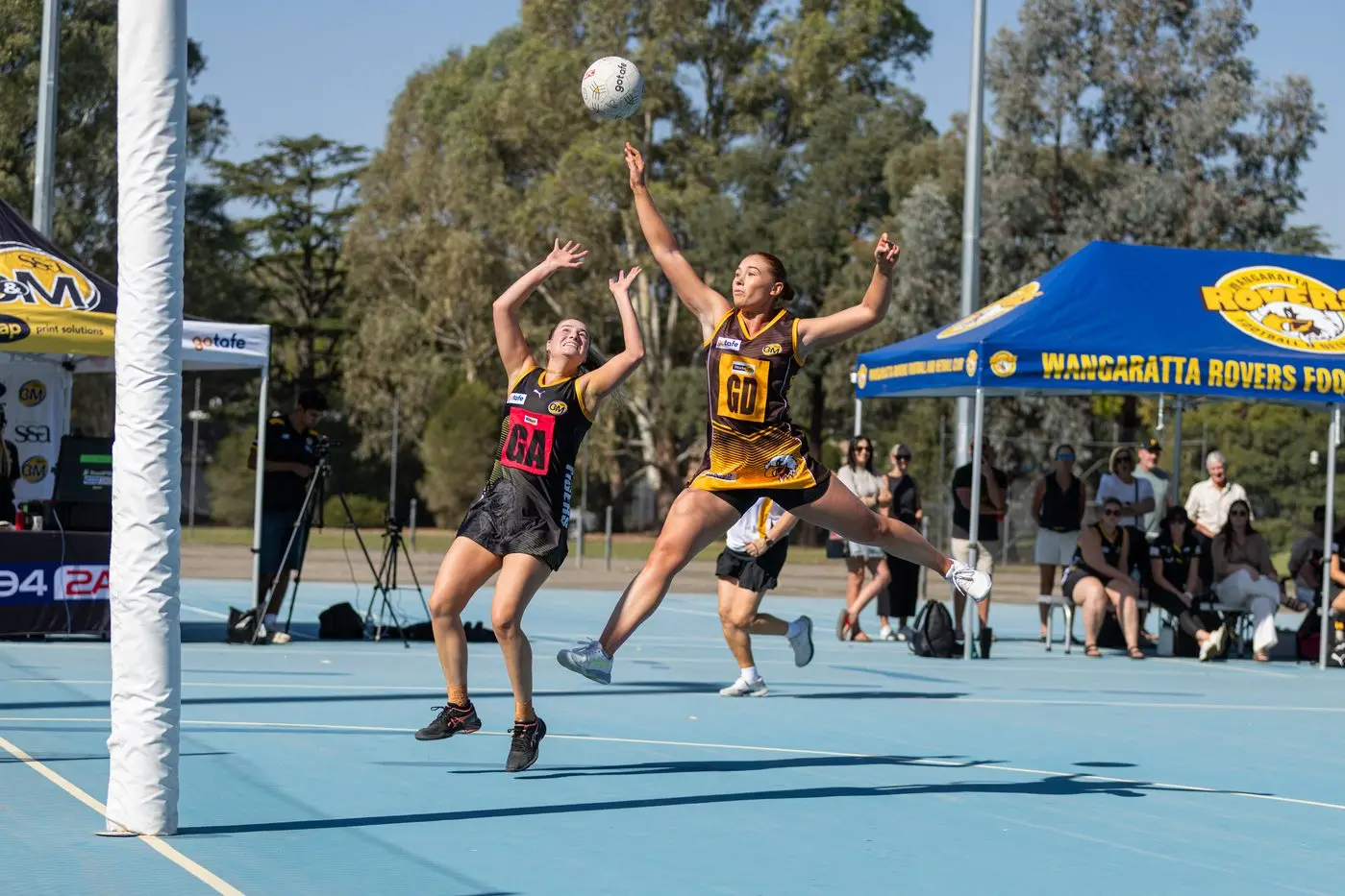 IN FORM: Mikaela Trethowan has proven to be a fine leader for the Wangaratta Rovers netball program. PHOTO: Marc Bongers