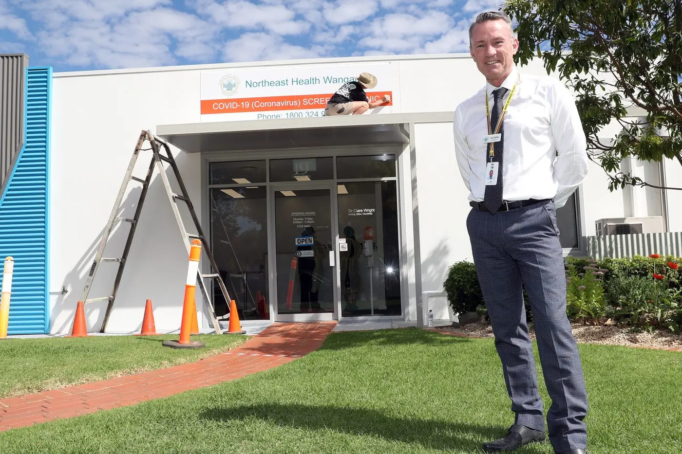 SUDDEN FAREWELL: Tim Griffiths will be leaving NHW to take up a role at Southern NSW Health in April.