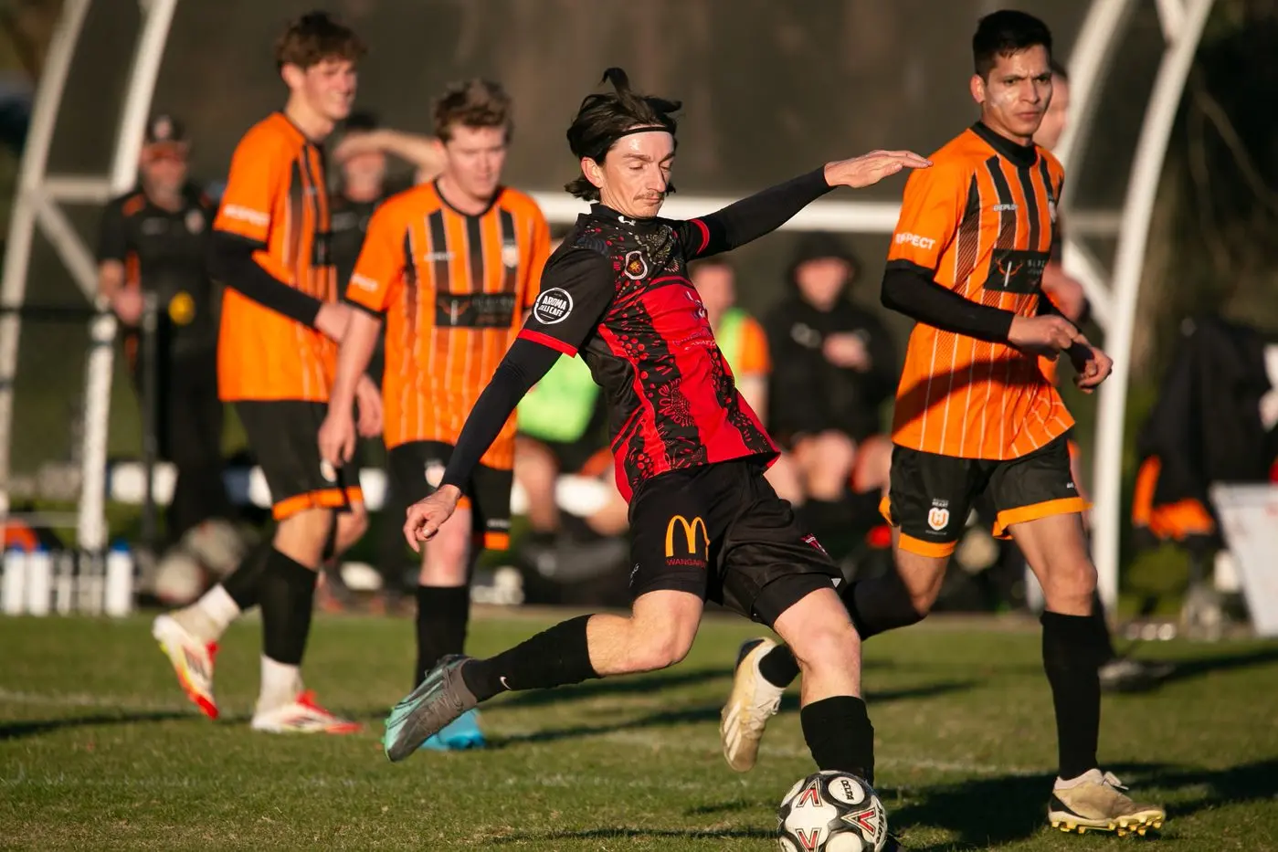 CONSISTENT: Justin Cirillo put in a solid game in the Devils\\' 2-0 win over Wodonga Heart. PHOTOS: Kat De Naps Photography