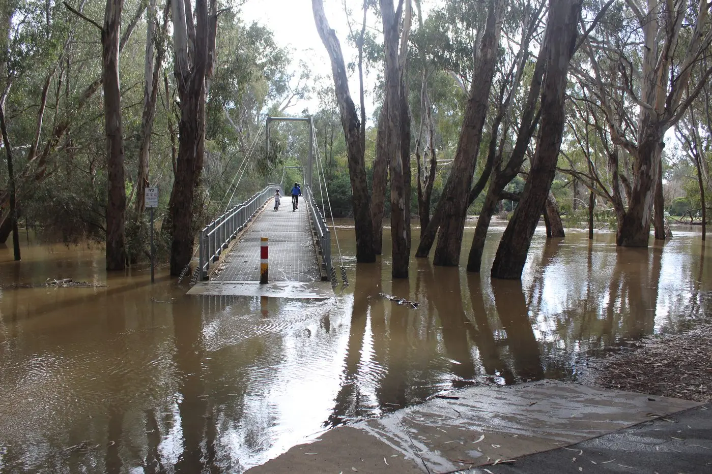 RIVER EXPANSION: Flood emergencies are one of the events the Rural City of Wangaratta Municipal Emergency Management Planning Committee (MEMPC) has to consider.