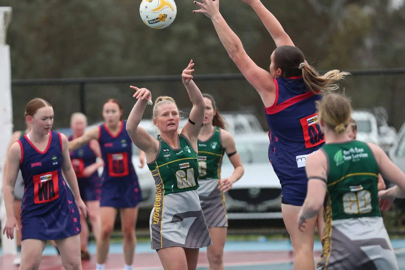 ALL TIED UP: Kylie Relf and the Bats experienced the stun of a drawn match for the fifth time on Saturday. PHOTOS: Melissa Beattie