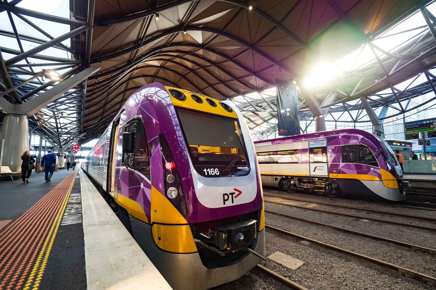 BACK RUNNING: V/Line trains will return to the Albury line tomorrow. Id:33821