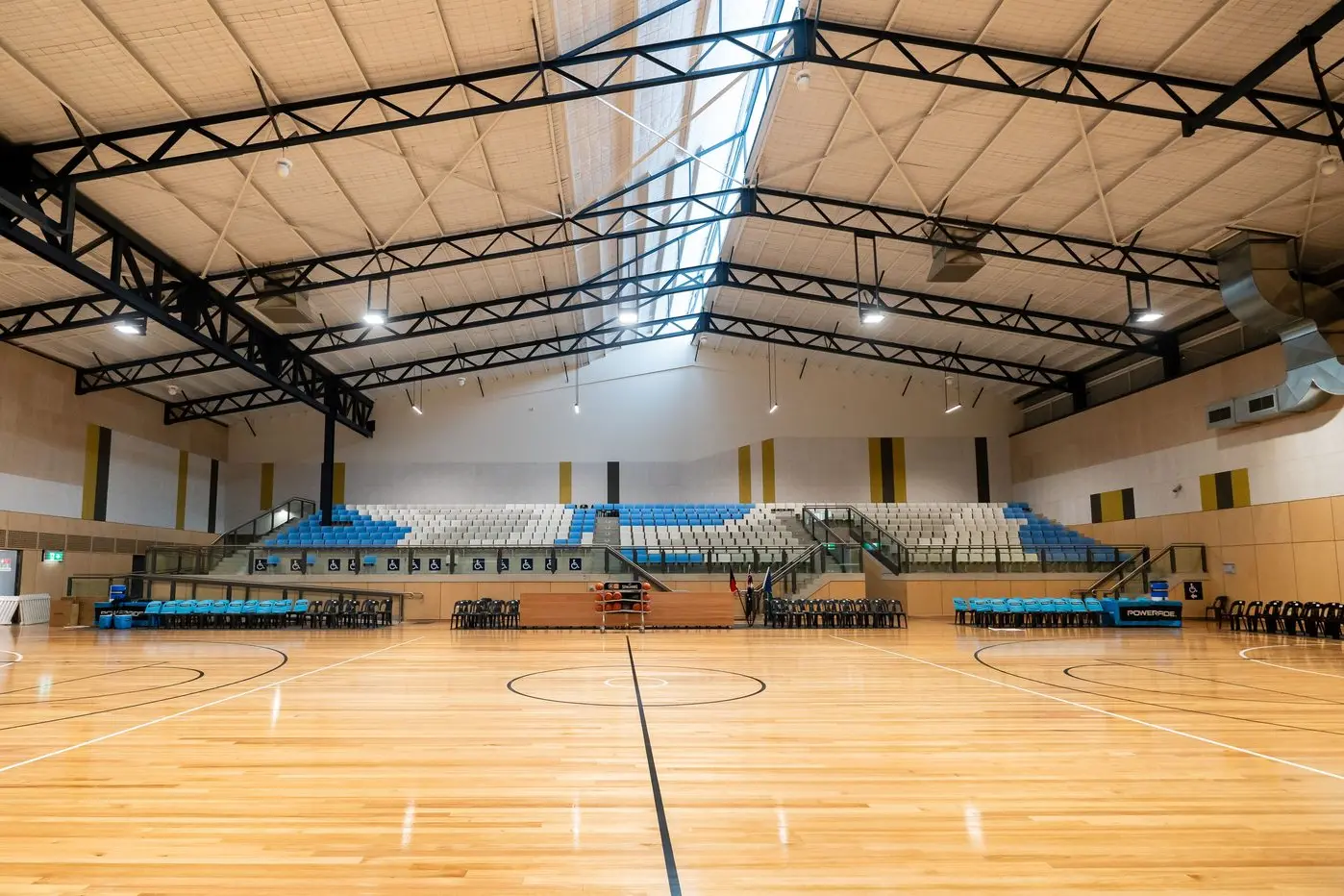 IN WAITING: Wangaratta basketball fanatics are going to get another taste of the new facilities this Saturday with junior and senior grand finals to be staged at the venue. PHOTO: Orchard Media