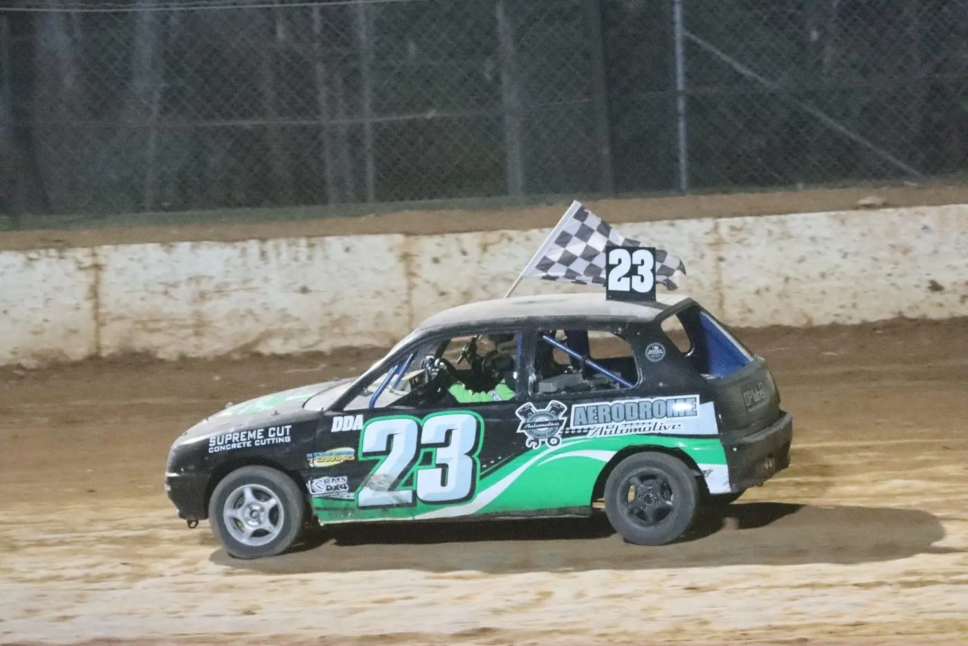 RISING STAR: Noah Basten took out the Junior Sedans New Stars division with some very impressive driving. PHOTO: V&J Parker