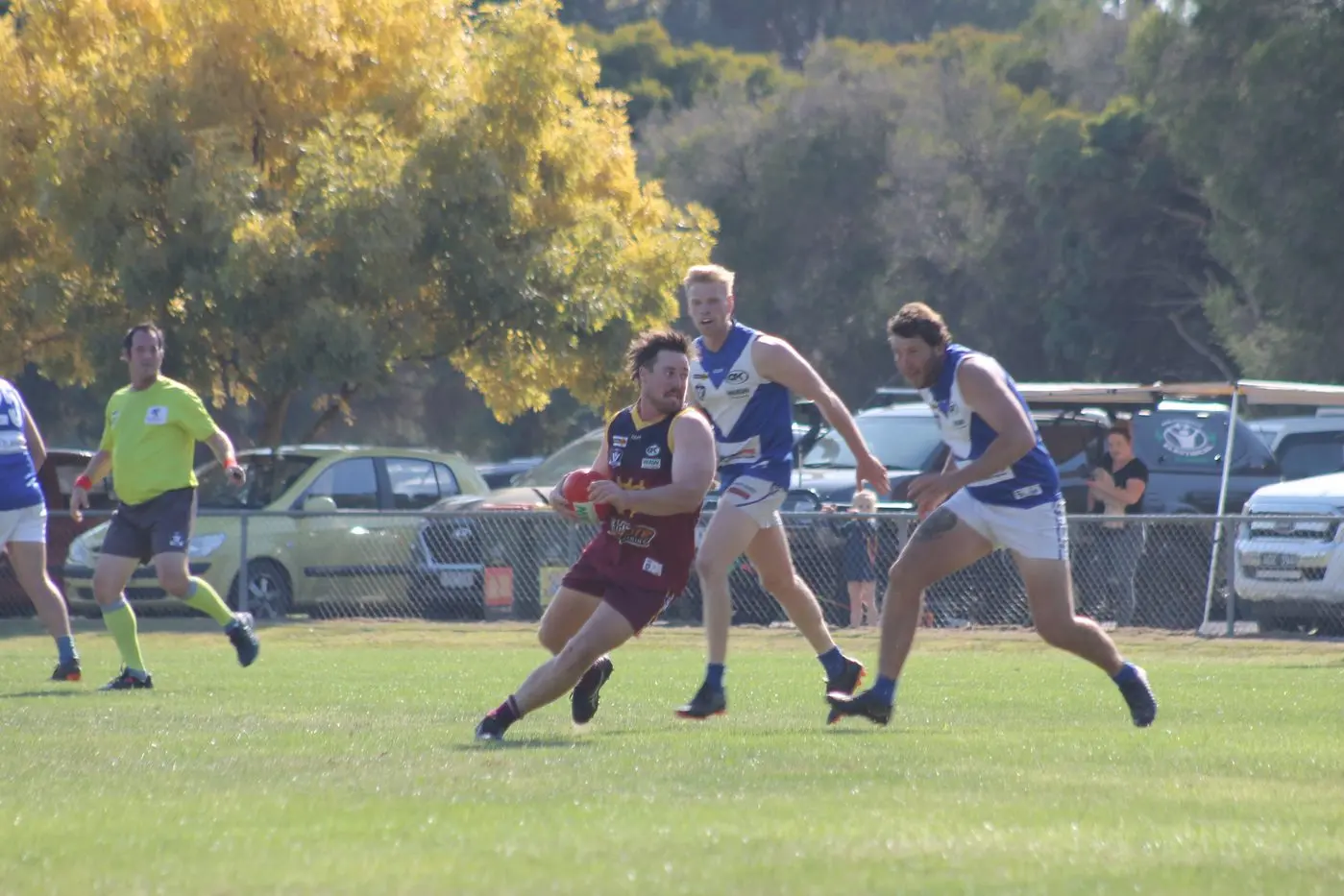 BEST AND FAIREST: Andrew Newton took out the top honour by four votes on Friday night. PHOTO: Nathan de Vries