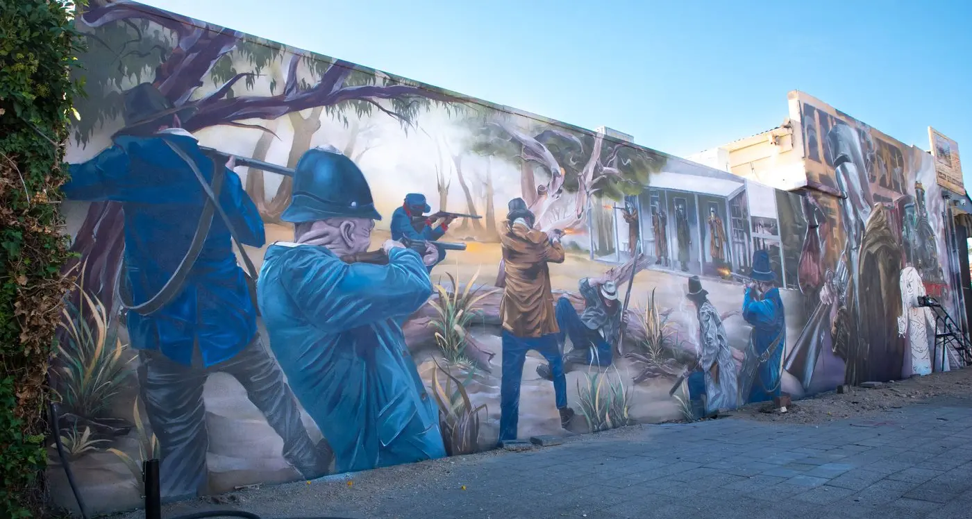Kelly siege mural in running for national award