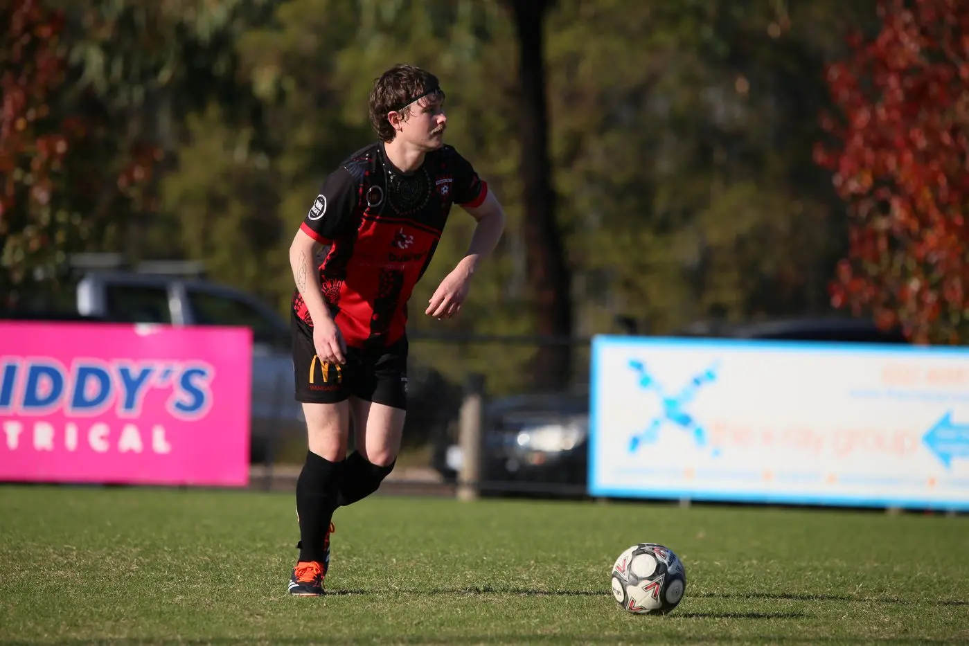 ROOM TO GROW: James Wells and the Devils will look to improve in the back end of the season. PHOTO: Kat De Naps Photography