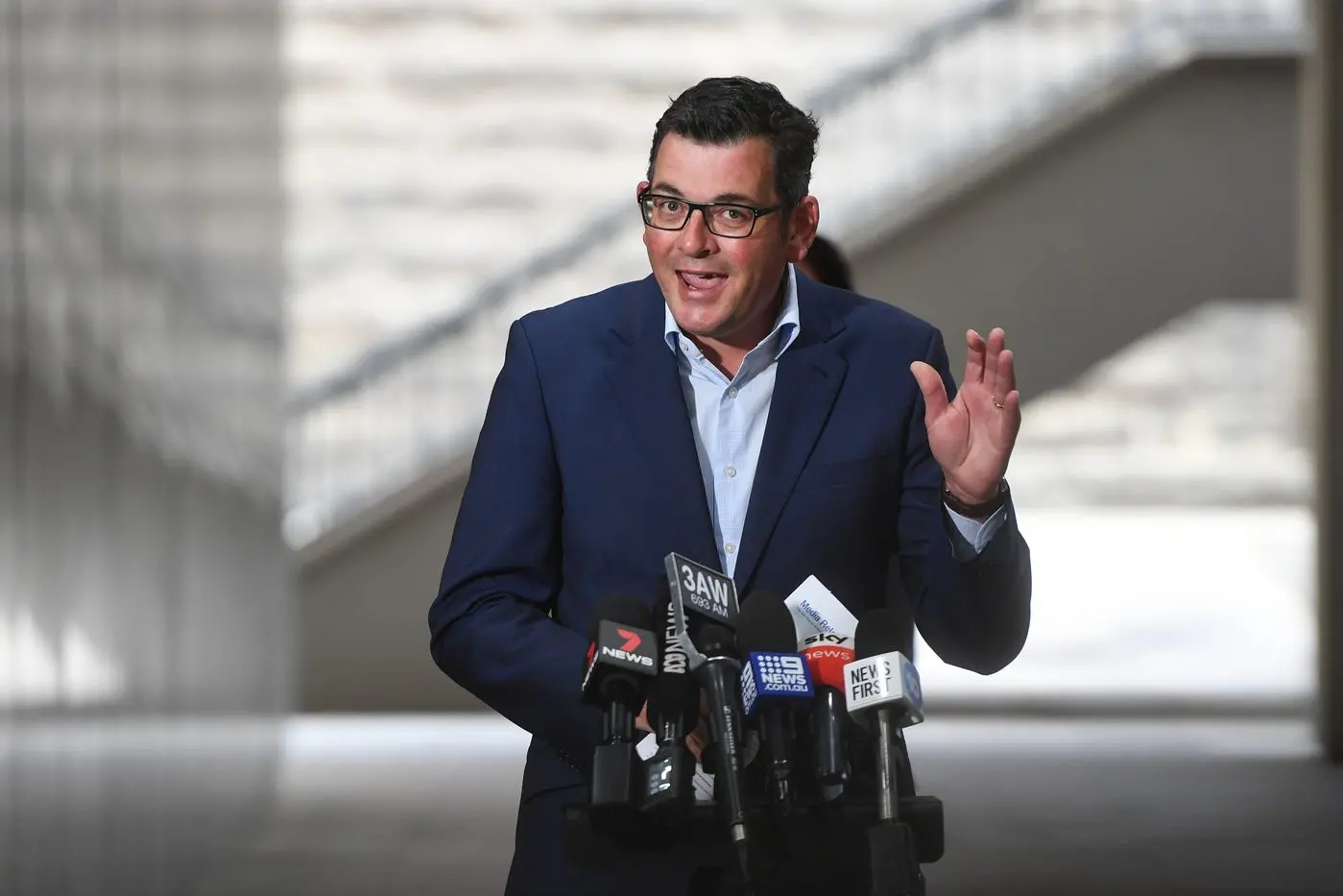 HAPPIER DAYS: The news that most Victorians were waiting for came this morning with the statewide lockdown, which began on Saturday, to end at midnight tonight. IMAGE: AAP PHOTOS