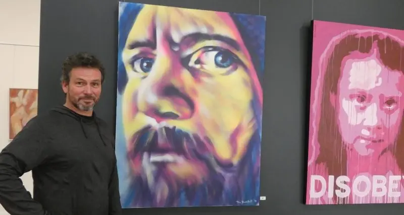 Vivid works gracing Wangaratta walls