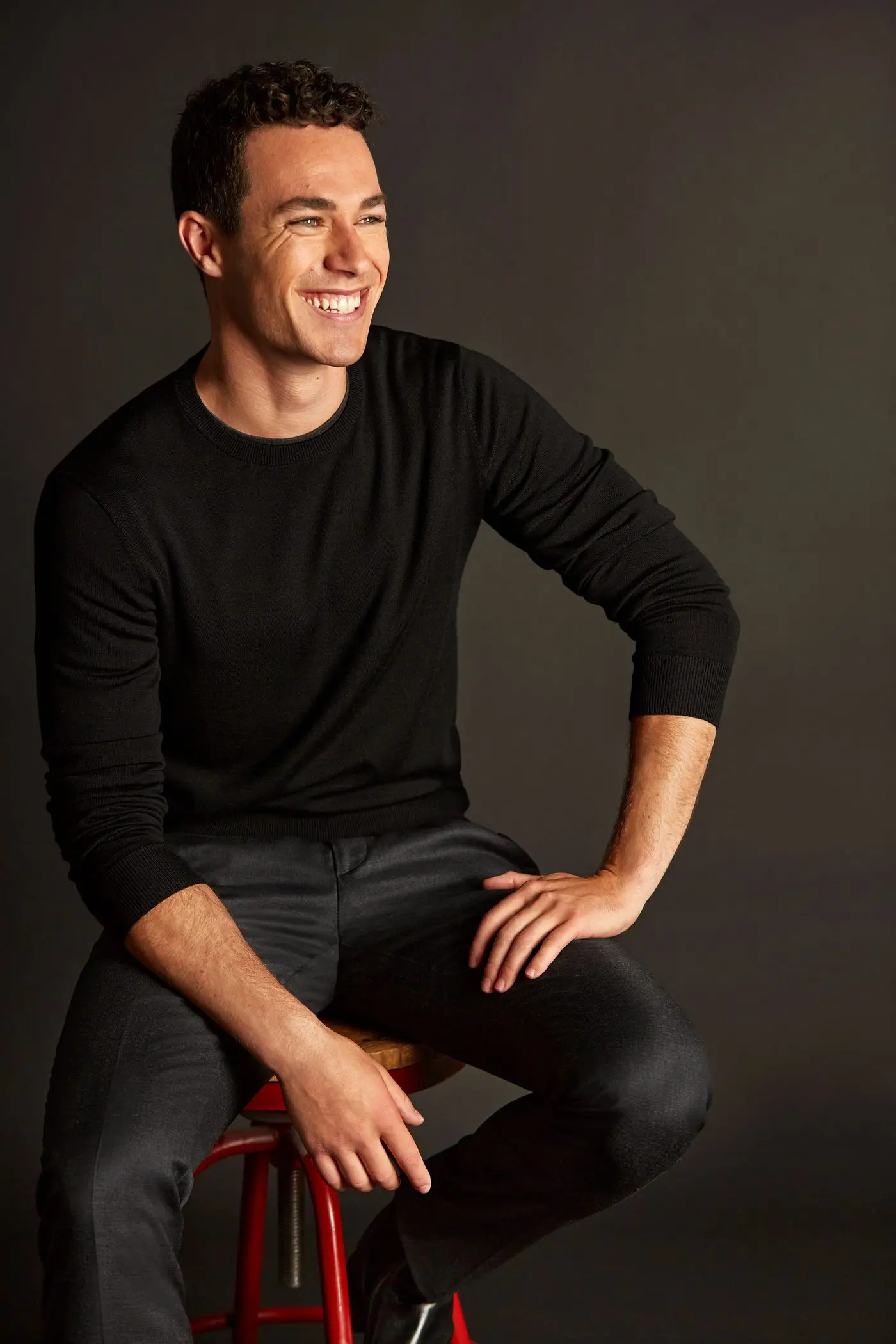 ON STAGE: Des Flanagan has a leading role in the musical Moulin Rouge. PHOTO: Steven Grace  