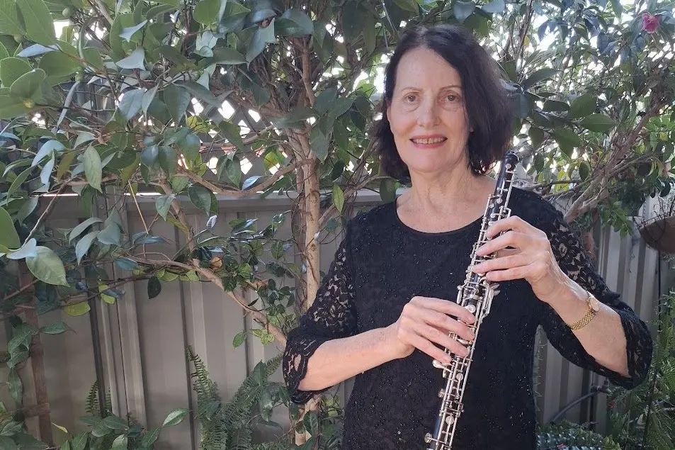 STEPPING UP: Sally Ross is set to perform in Wangaratta Symphony Orchestra concerts after two years of learning to play the oboe. 