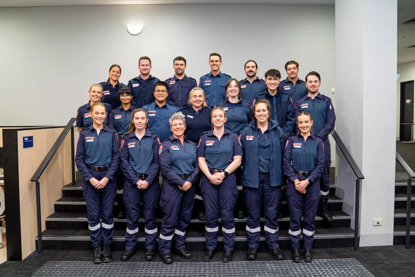 HERE TO HELP: Seventeen Ambulance Victoria graduates will be distributed within the Hume region, including two new paramedics for Wangaratta.