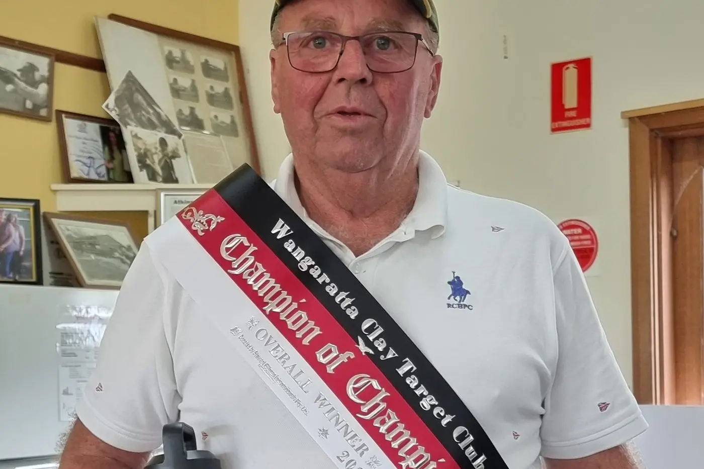 CHAMP OF CHAMPS: Darren Saunders, the Wangaratta Clay Target Club\\'s champion of champions for 2022. Id:34003