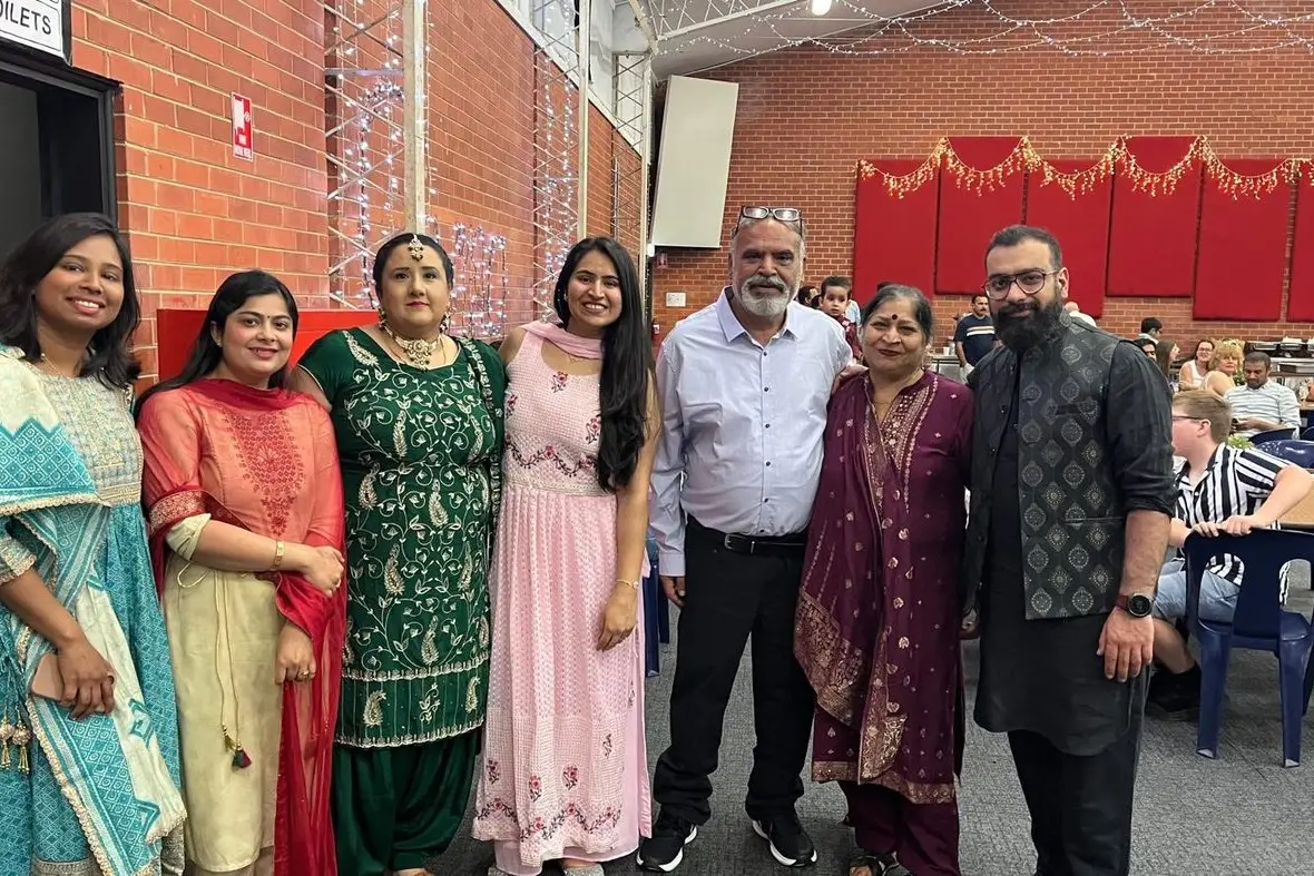 CULTURAL CELEBRATION: Shalika Jayawardane, Aastha Arora, Kulvir Kaur, Jyoti Arora, Anil Kumar, Raj Arora and Karan Arora attended NEMA\\'s Diwali celebrations.\\n