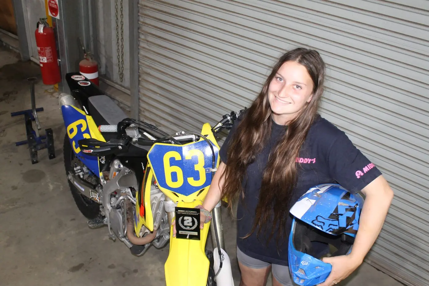 NATIONAL RACER: Abbey Wason takes on the best racers in the country at the the Australian Dirt Track Titles in Brisbane across 22-23 March. PHOTO: Bailey Zimmermann
