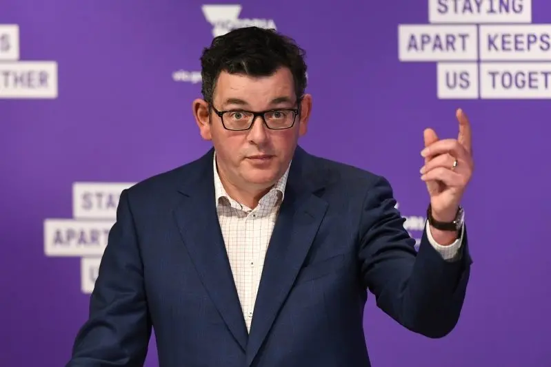 Victorian Premier Daniel Andrews. 