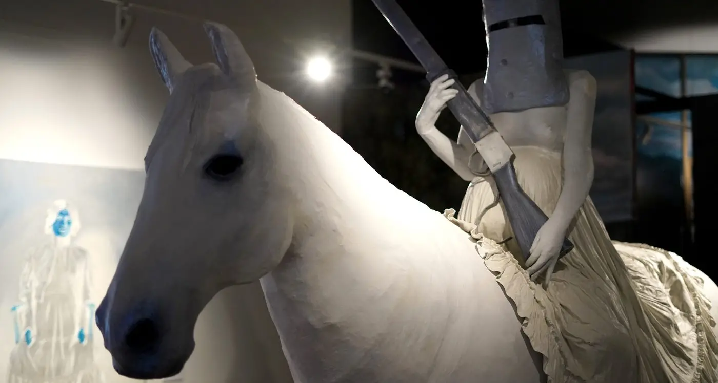 Experience macabre Kelly diorama at Benalla Art Gallery