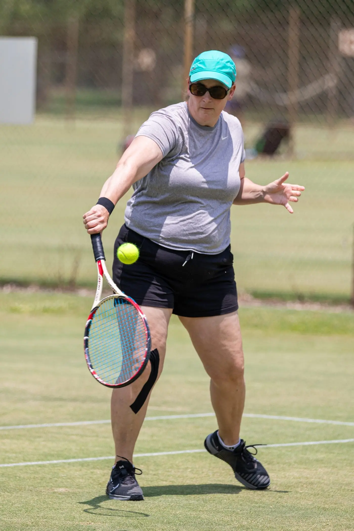 IN FORM: Amy Lairson claimed the day\\'s best score. PHOTOS: Marc Bongers