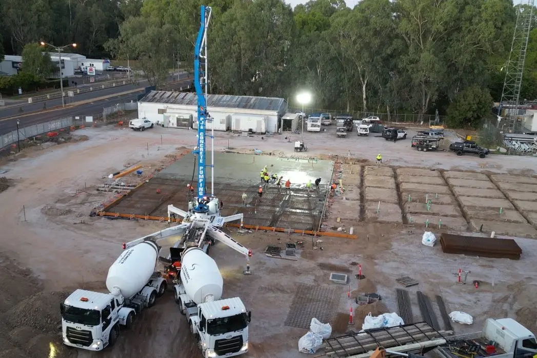 BUILD BEGINS: The new Parfitt Road site will offer Wangaratta Mazda a custom built facility in a high visibility location.