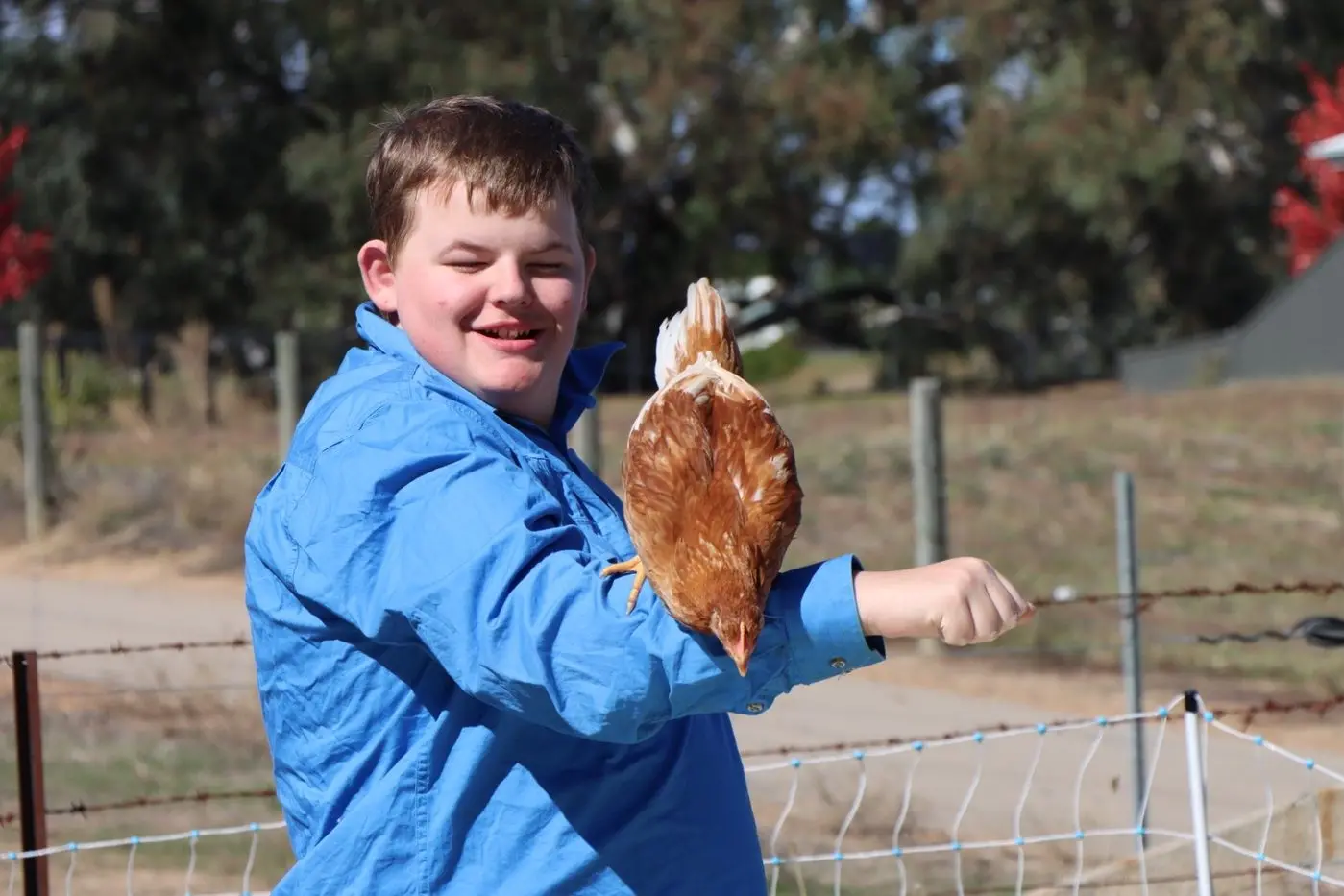 AGRICULTURAL EDUCATION: Wangaratta District Specialist School students like Ernie Duryea-Sait will benefit from a $10,000 grant from the Foundation for Rural Regional Renewal.