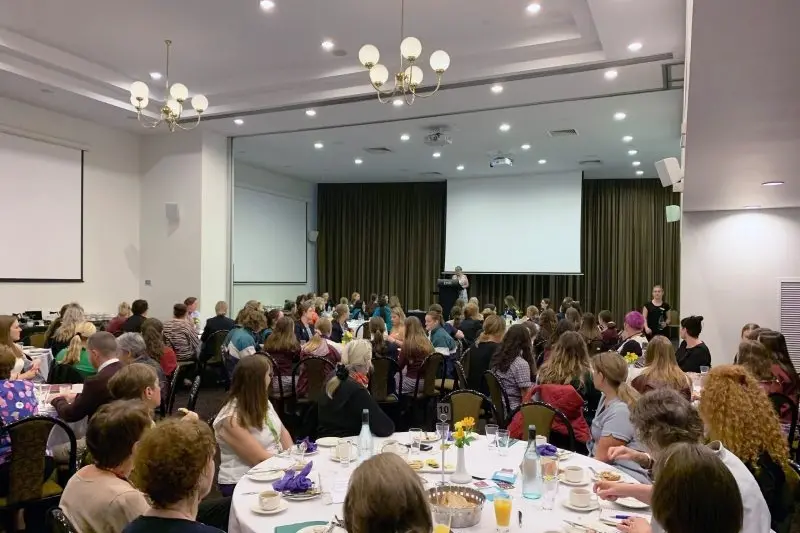 GIRL POWER: Young women gathered to hear from key speakers and mentors about careers they\\u2019re interested in. PHOTO: Leah Anderson-Byrne\\n