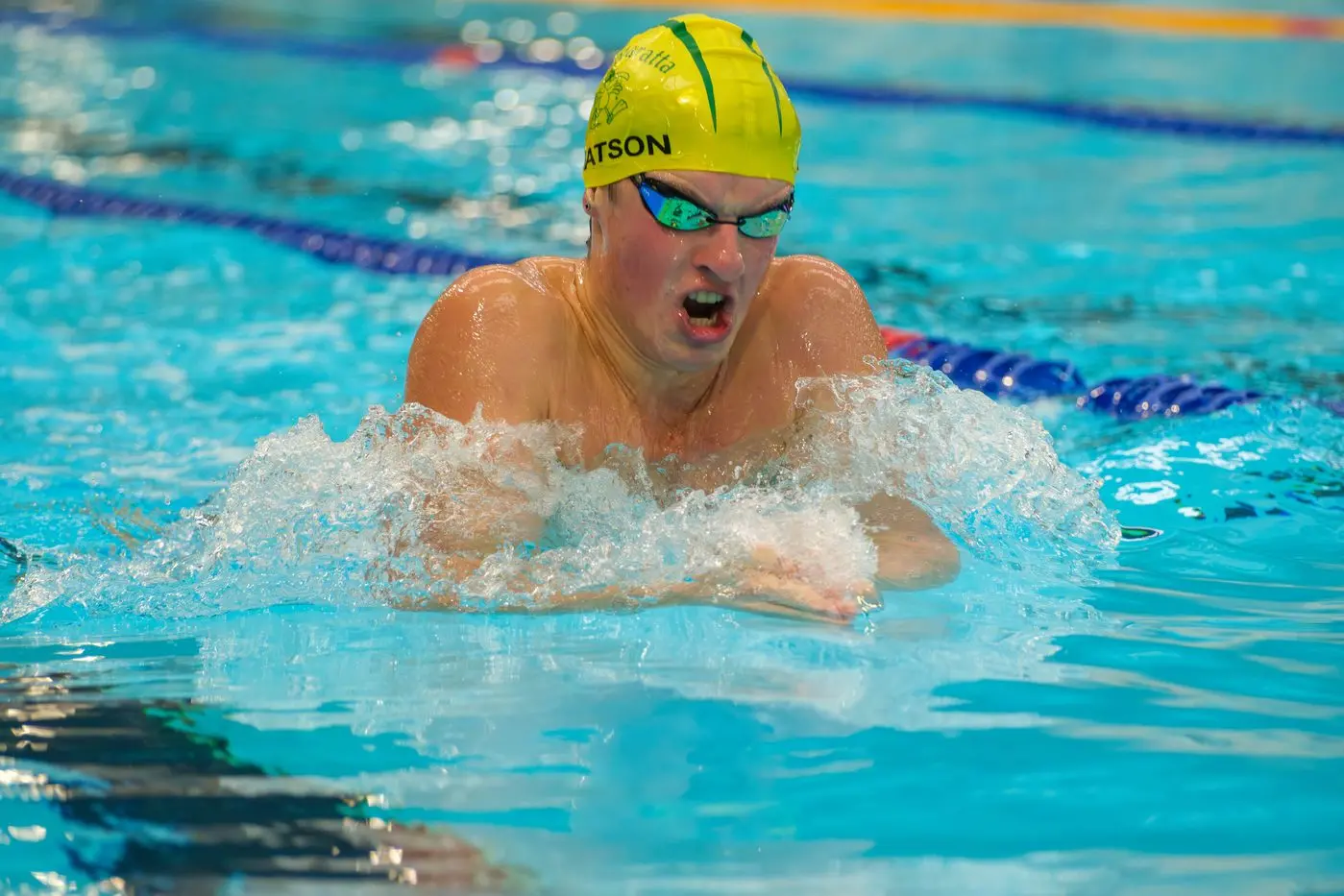 SMOOTH STROKES: Gabe Watson gliding through the water as he went on to make four finals in Traralgon. PHOTO: Homegrown Photography