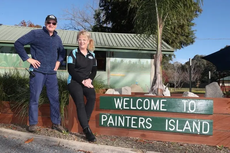 THE WAITING GAME:\\nGary Van Dijk and Gini Van Dijk are in readiness for people to start arriving after COIVD-19 restrictions for self-contained amenities are lifted next Monday. PHOTO: Kieren Tilly