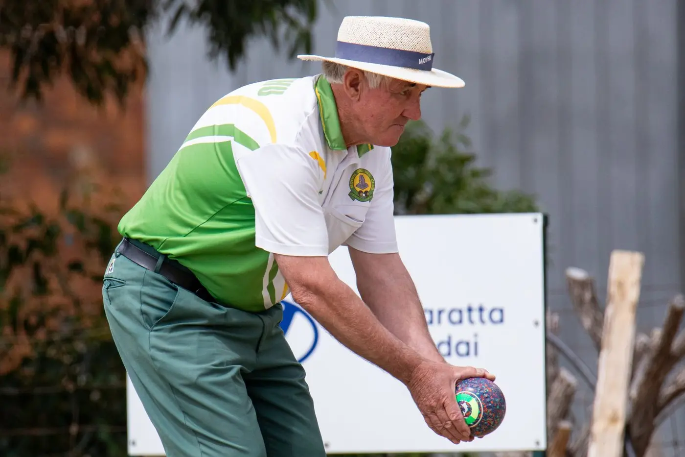 ONE LAST SHOT: Ian Titchie and Moyhu\\'s lawn bowlers are through to the B1 grand final. PHOTO: Marc Bongers