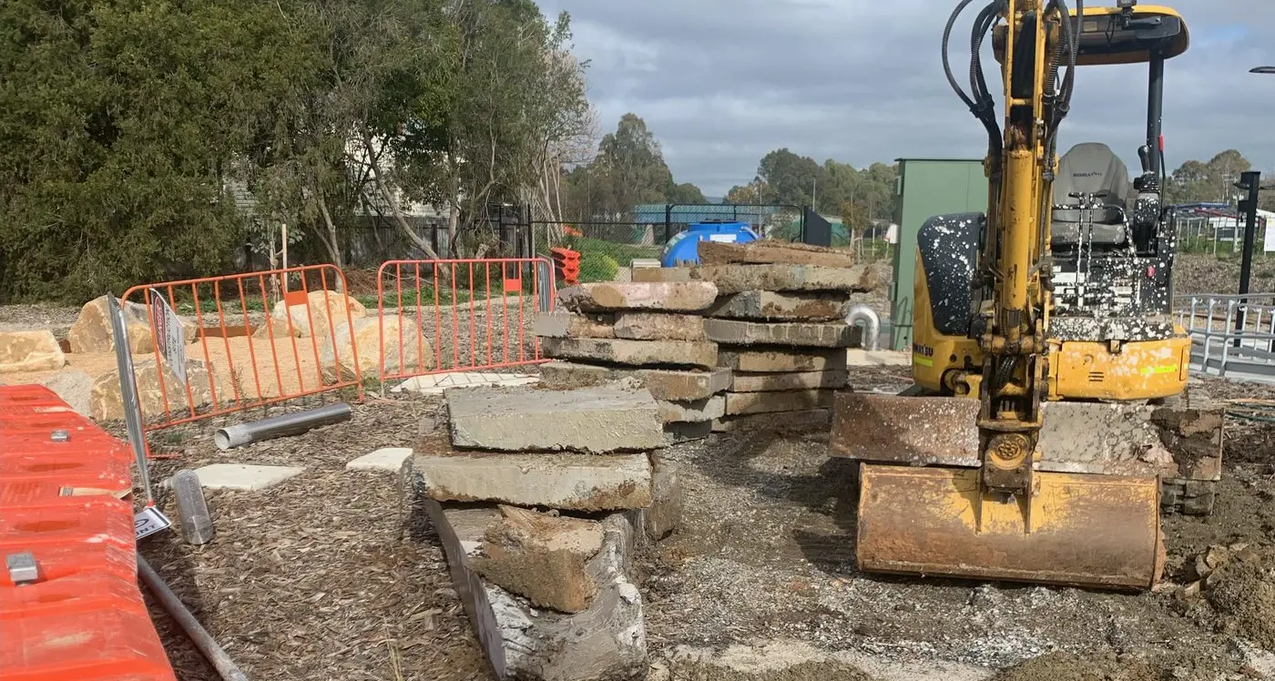 Uneven railway station entrance to undergo permanent repairs