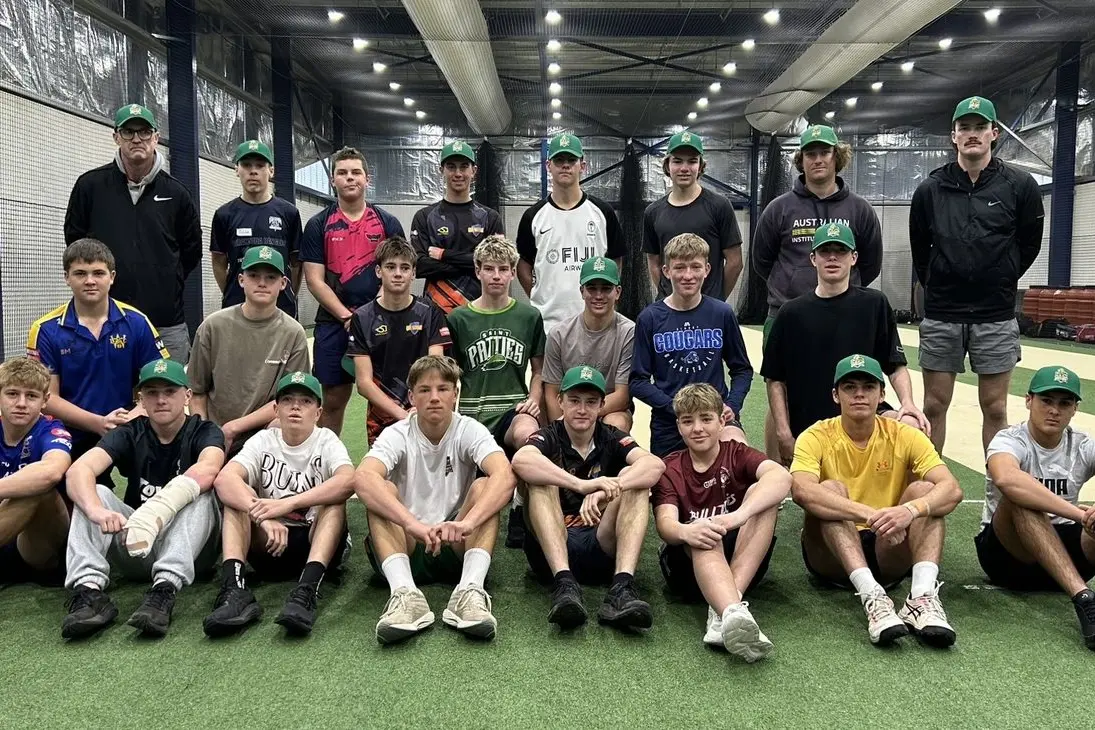 ACADEMY SQUAD: The North East Knights Cricket Region Boys Under 16s squad.