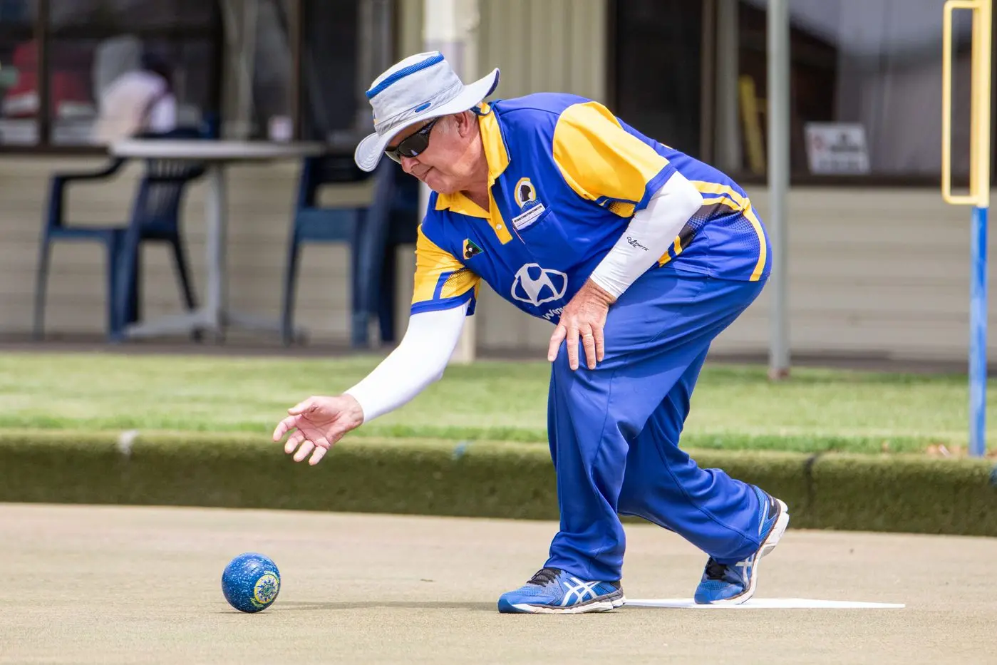 TEXTBOOK: Richard Hermassoo\\'s A4 side went down to Corowa RSL on Saturday. PHOTOS: Marc Bongers