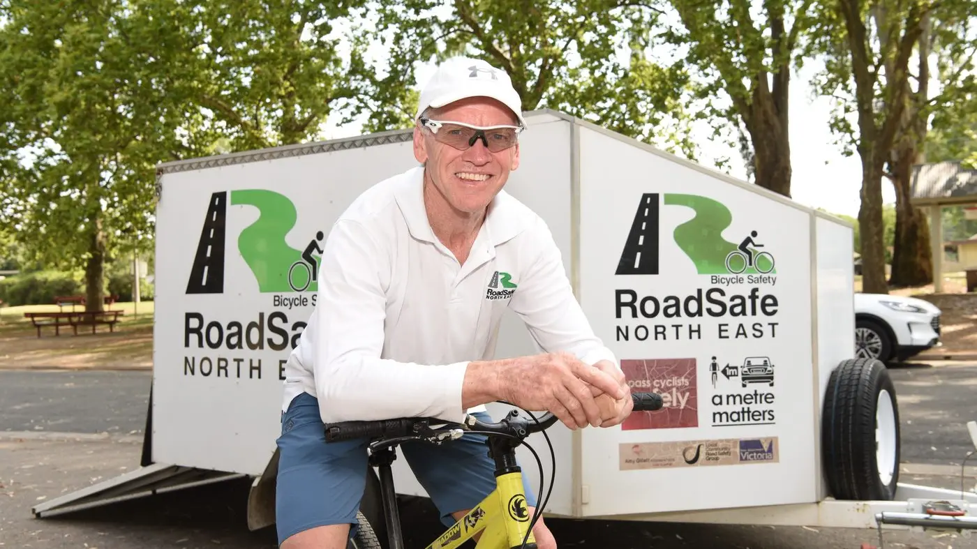 Doing cycle safety together for Lake Hume challenge