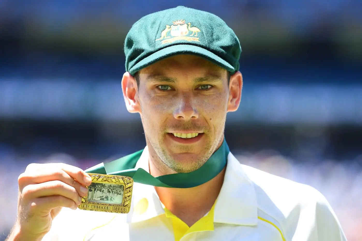 HE\\'S IN: Scott Boland has kept his place in Australia\\'s XI for the Ashes Test in Sydney. (Mick Tsikas/AAP PHOTOS)