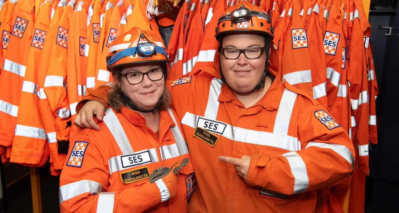 Go orange to support our SES