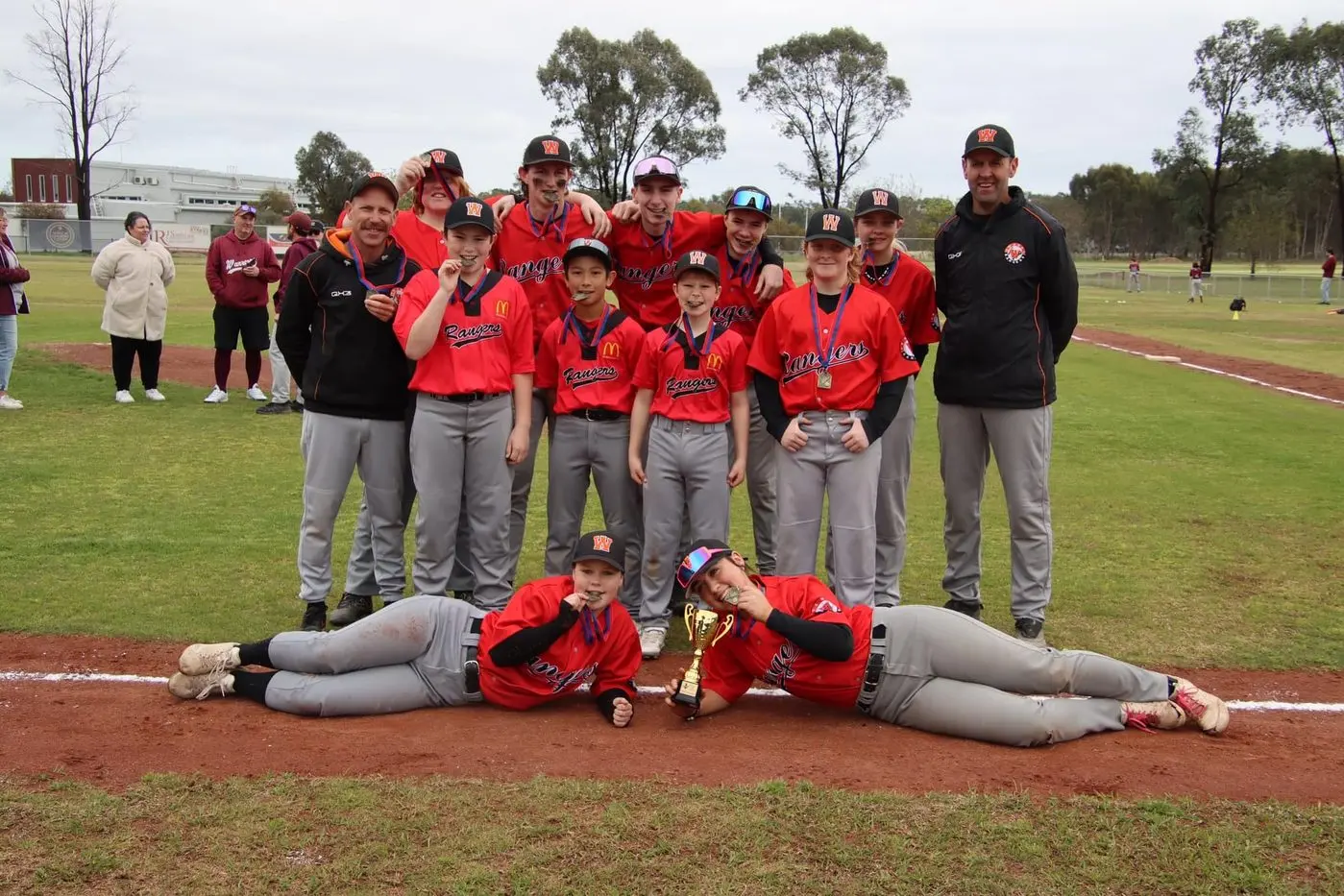 A NEW LOOK: Wangaratta\\'s junior baseballers will wear Indigenous-inspired designs on their playing uniforms from next year.