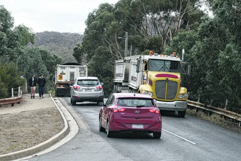NOT HERE PLEASE: The controversial Glenrowan overpass which will be replaced with a new one to cater for the Inland Rail. Many local residents want the new overpass to be relocated away from historic sites and the local primary school.