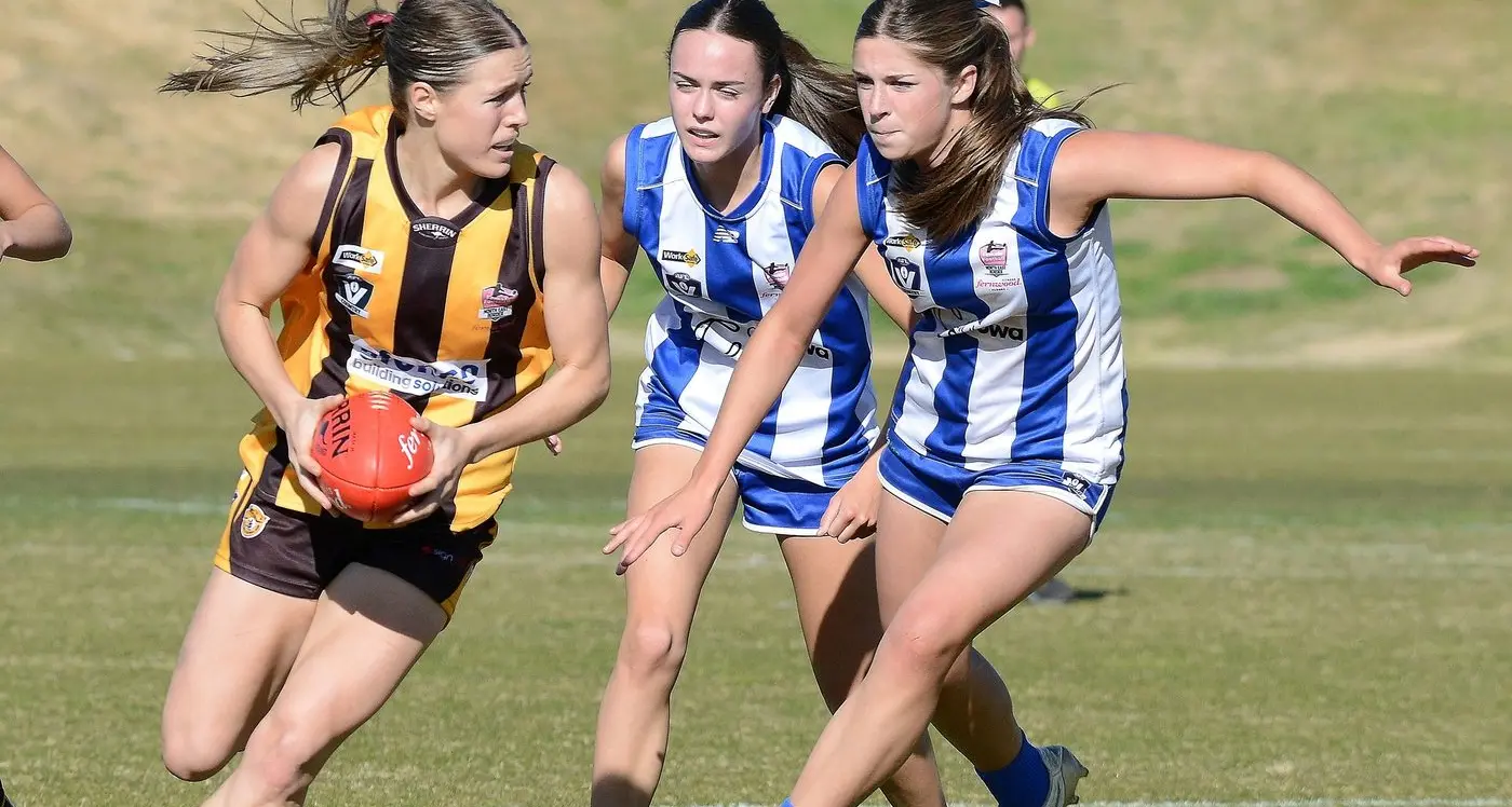 A female footy first