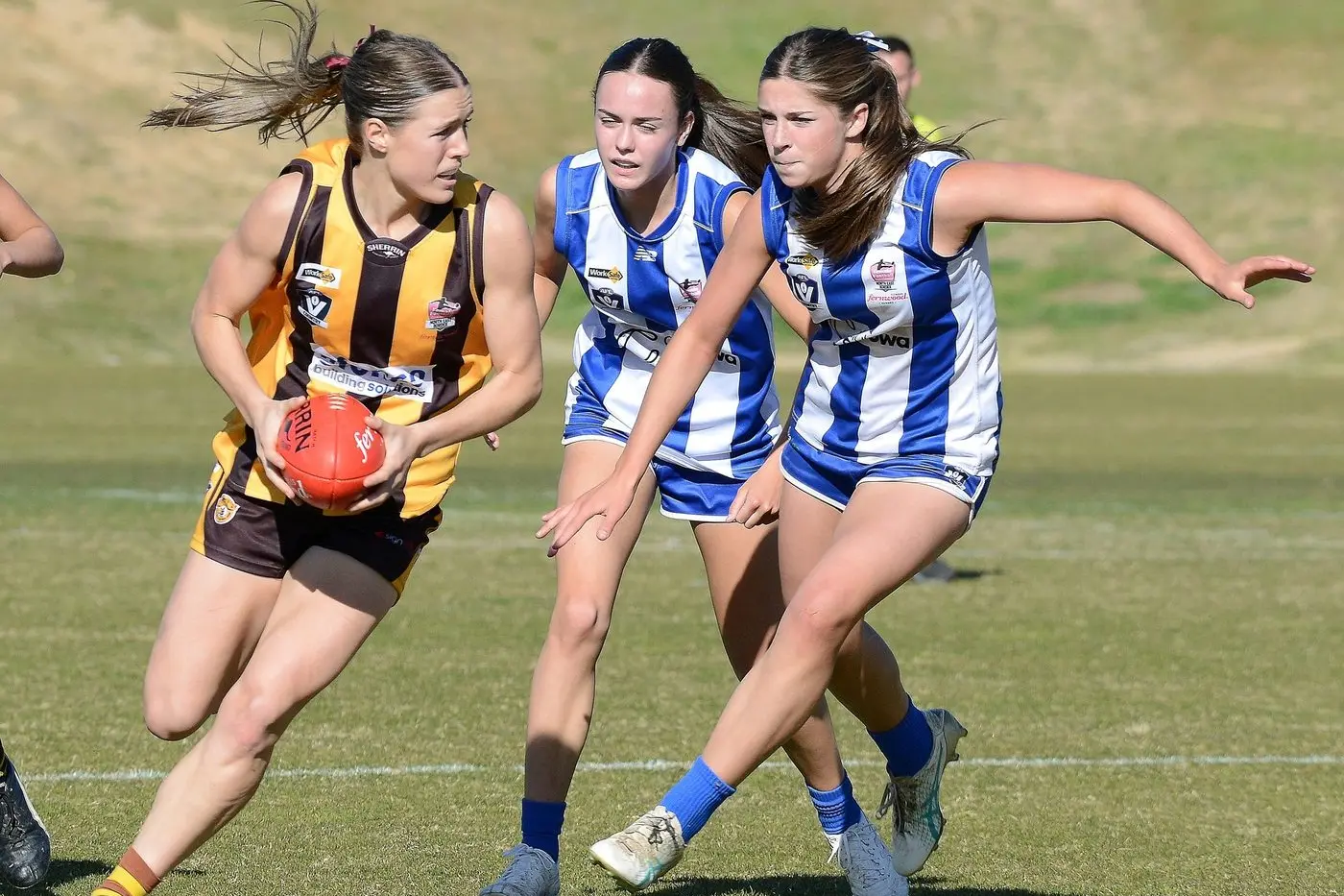 ROVERS ADVANCE: Skylah McPherson and the Rovers under 17s are through to the preliminary final. PHOTOS: Kev McGennan