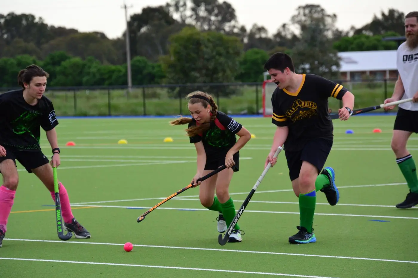 SKILFUL: Young gun Ellie Sampson takes control of the ball. PHOTOS: Kylie Sampson Id:32633